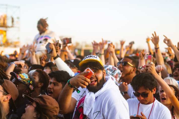 BUKU music festival crowd photo