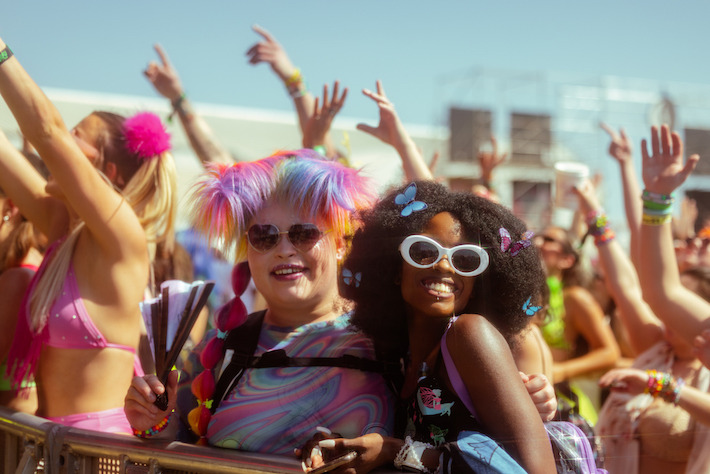 BUKU music festival crowd photo