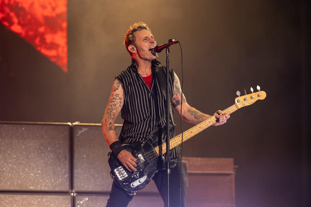Outside Lands 2022 Green Day Mike Dirnt