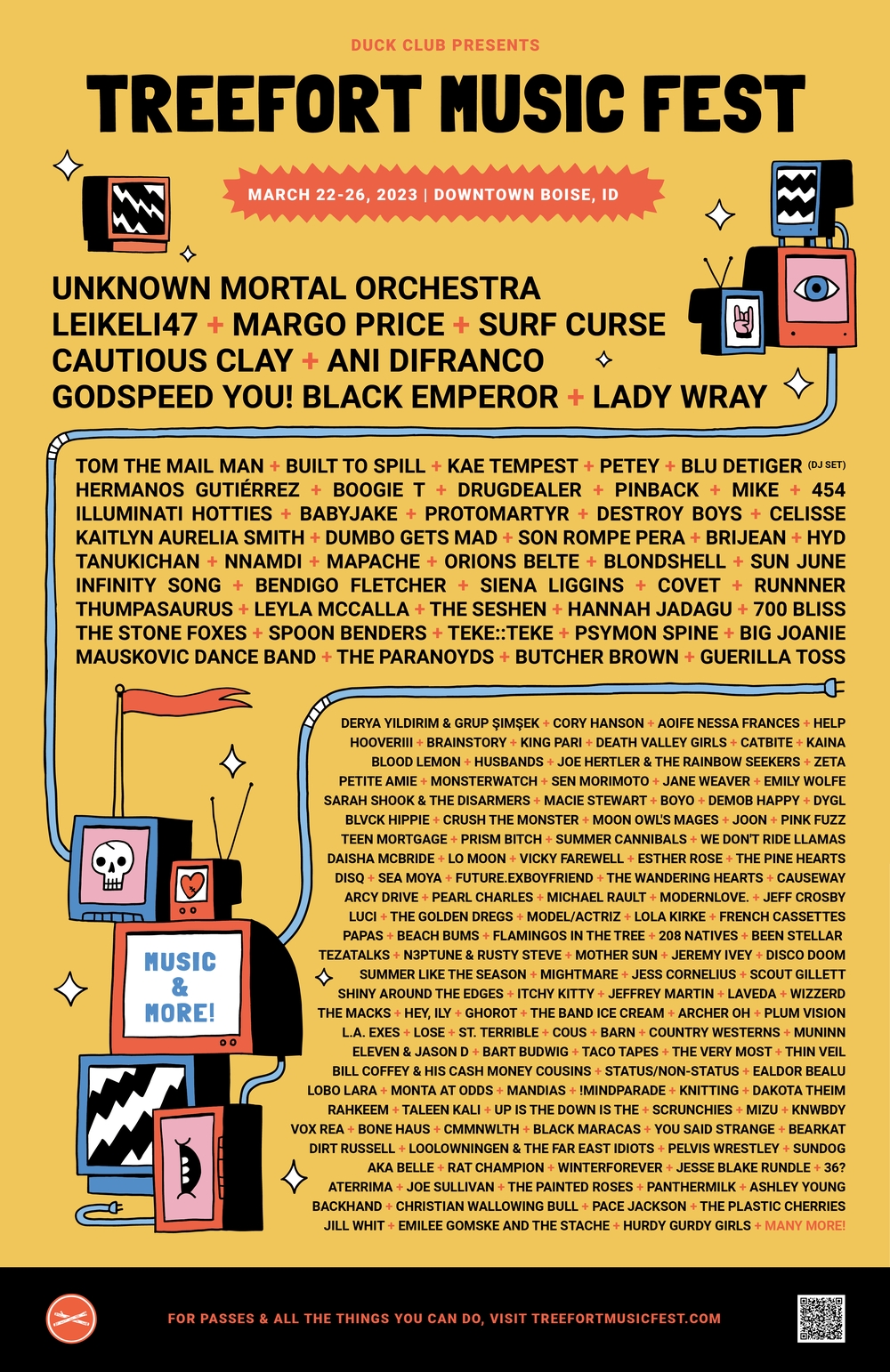 Treefort Music Festival 2023 lineup