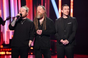 Zach Myers, Barry Kerch and Brent Smith