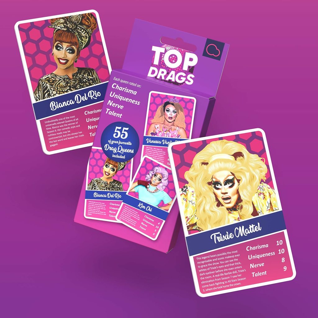 card game with drag queens 