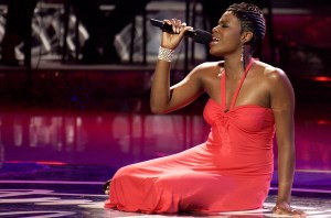 Fantasia Barrino performs on 'American Idol' on May 25, 2004