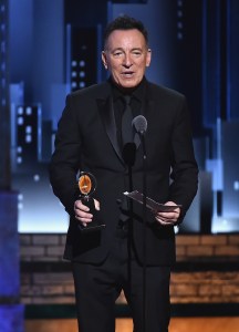 Bruce Springsteen accepts a Special Tony Award onstage during the 72nd Annual Tony Awards at Radio City Music Hall on June 10, 2018 in New York City.
