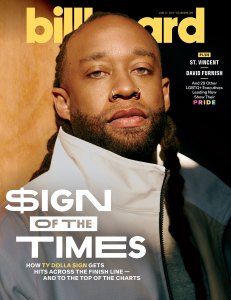 Ty Dolla Sign $ign Billboard Magazine Cover June 22, 2024