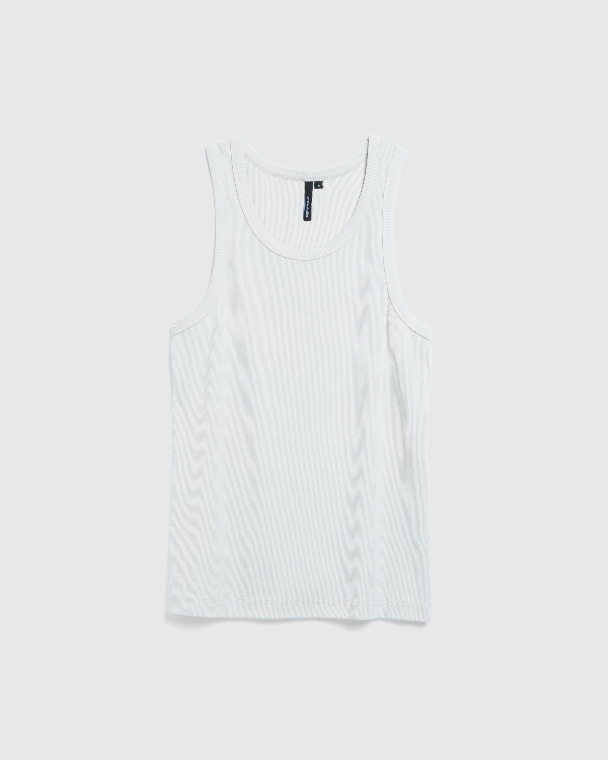 Entire Studios – Rib Tank Mineral - Tank Tops - Grey - Image 1