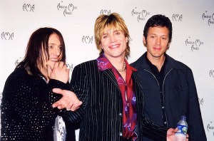 Goo Goo Dolls attend the 25th Annual American Music Awards at the Shrine Auditorium on Jan. 26, 1998 in Los Angeles, California.