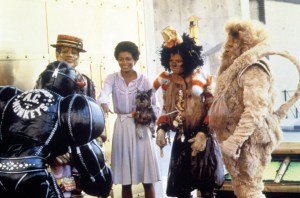 Nipsey Russell, Diana Ross, Michael Jackson and Ted Ross in 