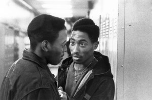 Omar Epps and Tupac Shakur in 