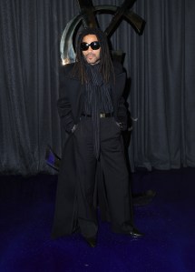 Lenny Kravitz at Saint Laurent RTW Spring 2025 as part of Paris Ready to Wear Fashion Week on September 24, 2024 in Paris, France.