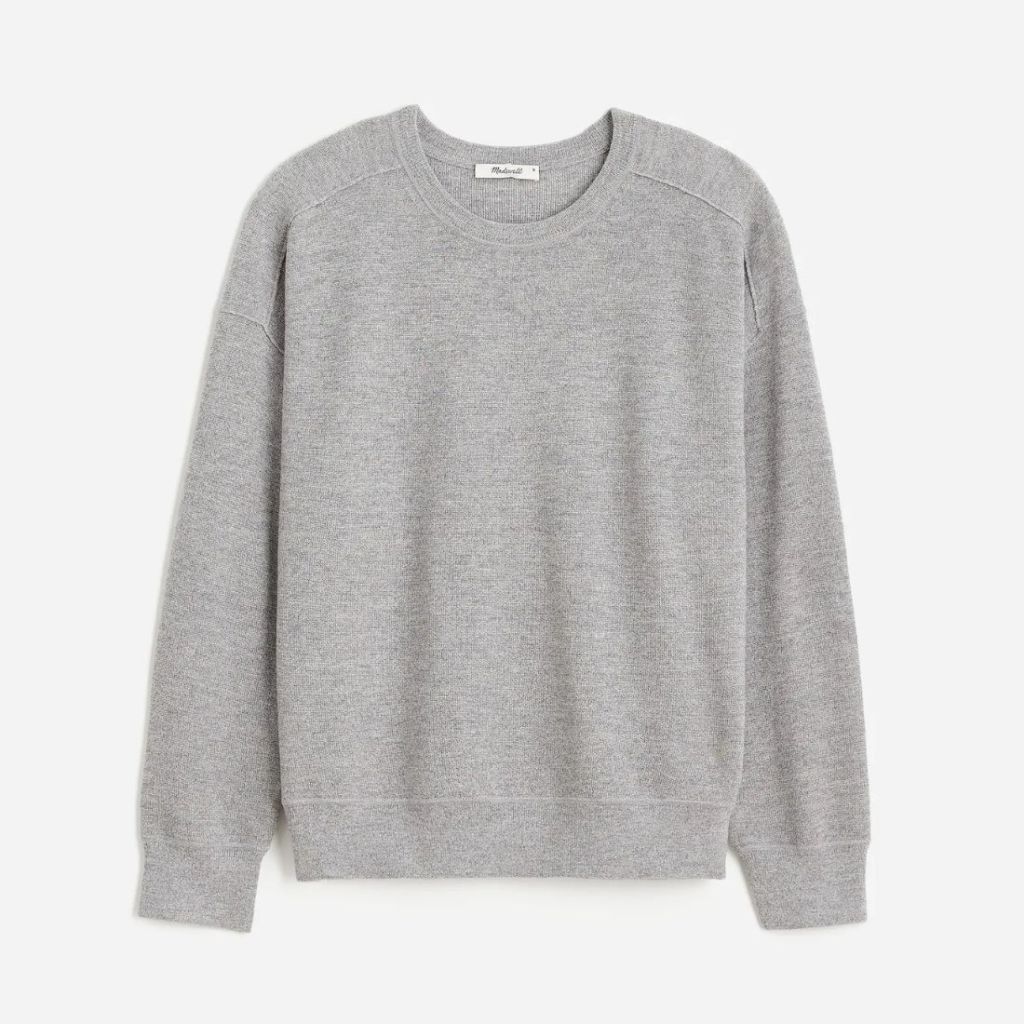 gray madewell sweater