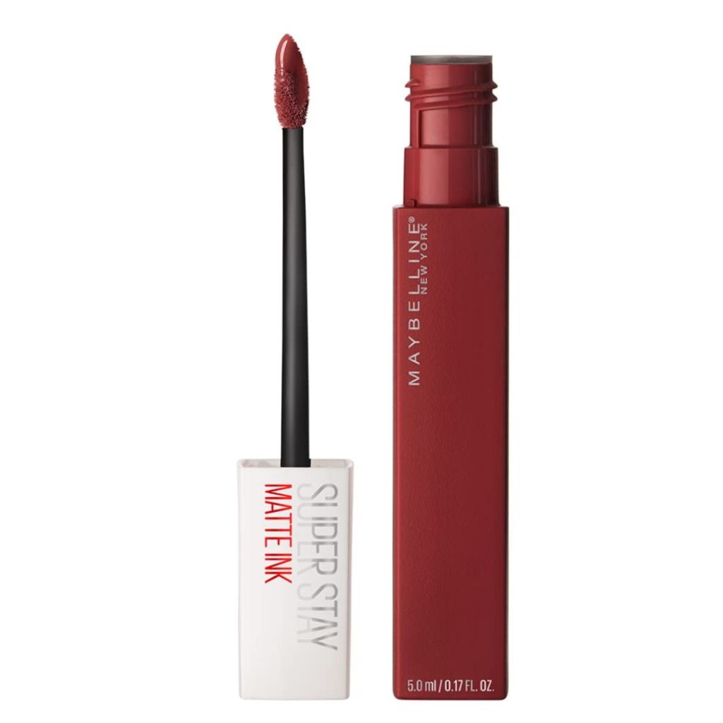 red liquid lipstick tube