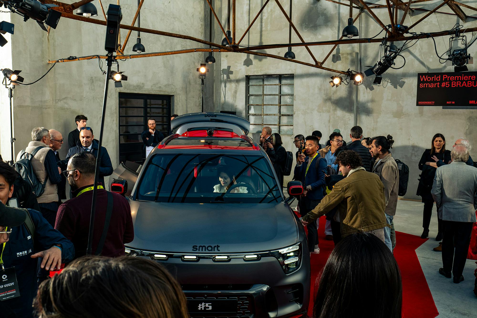 smart #5 Brabus not in milan